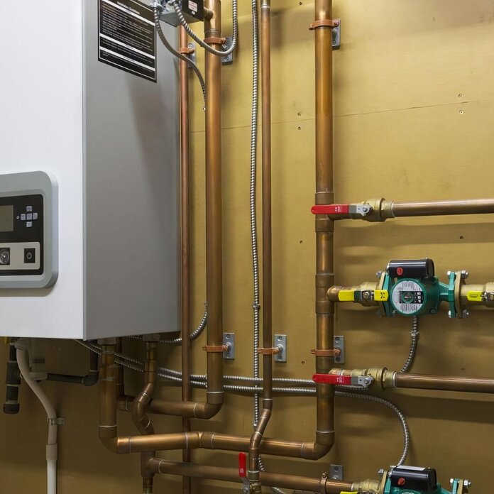 Electric Hot Water Setup